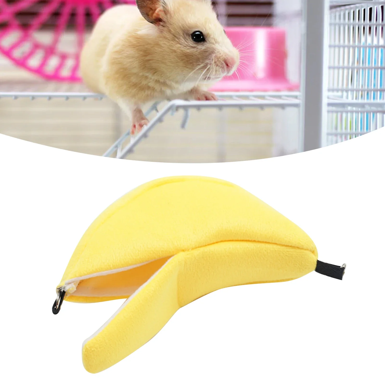 Banana Shape Hammock Soft Comfortable Warm Autumn And Winter Small Animals Pets Hanging Hammock Bed House