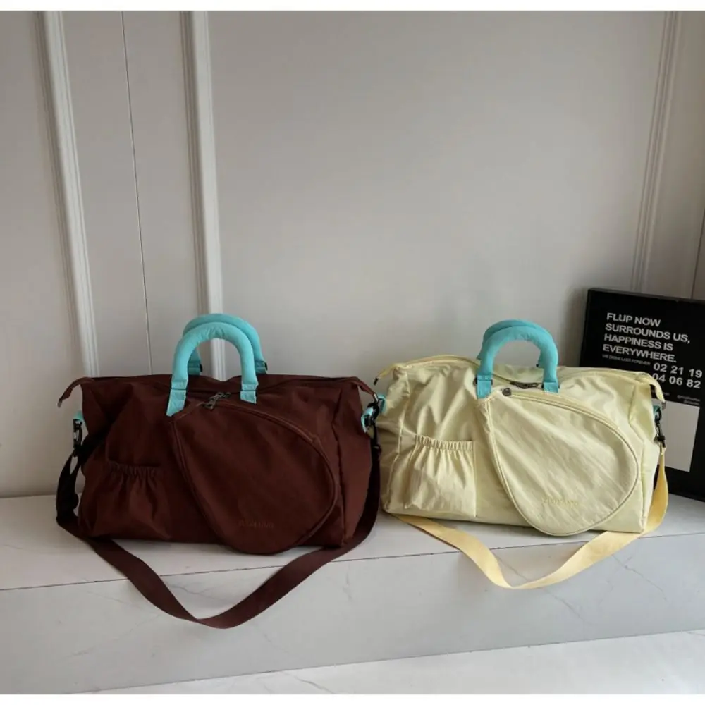 New Large Capacity Badminton Rackets Bag Multifunctional Dry Wet Separation Fitness Gym Handbag Durable Trip Tote Bag