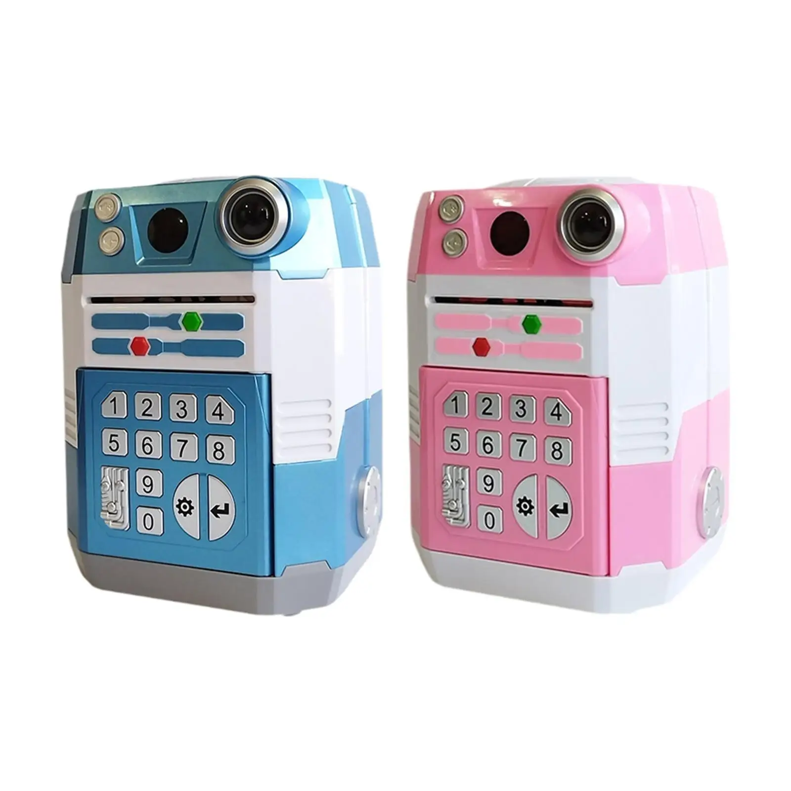 

ATM Savings Bank Auto Scroll Machine Electronic Piggy Banks Kids Piggy Bank for Age 3-8 Years Kids Girls Boys Children Gifts