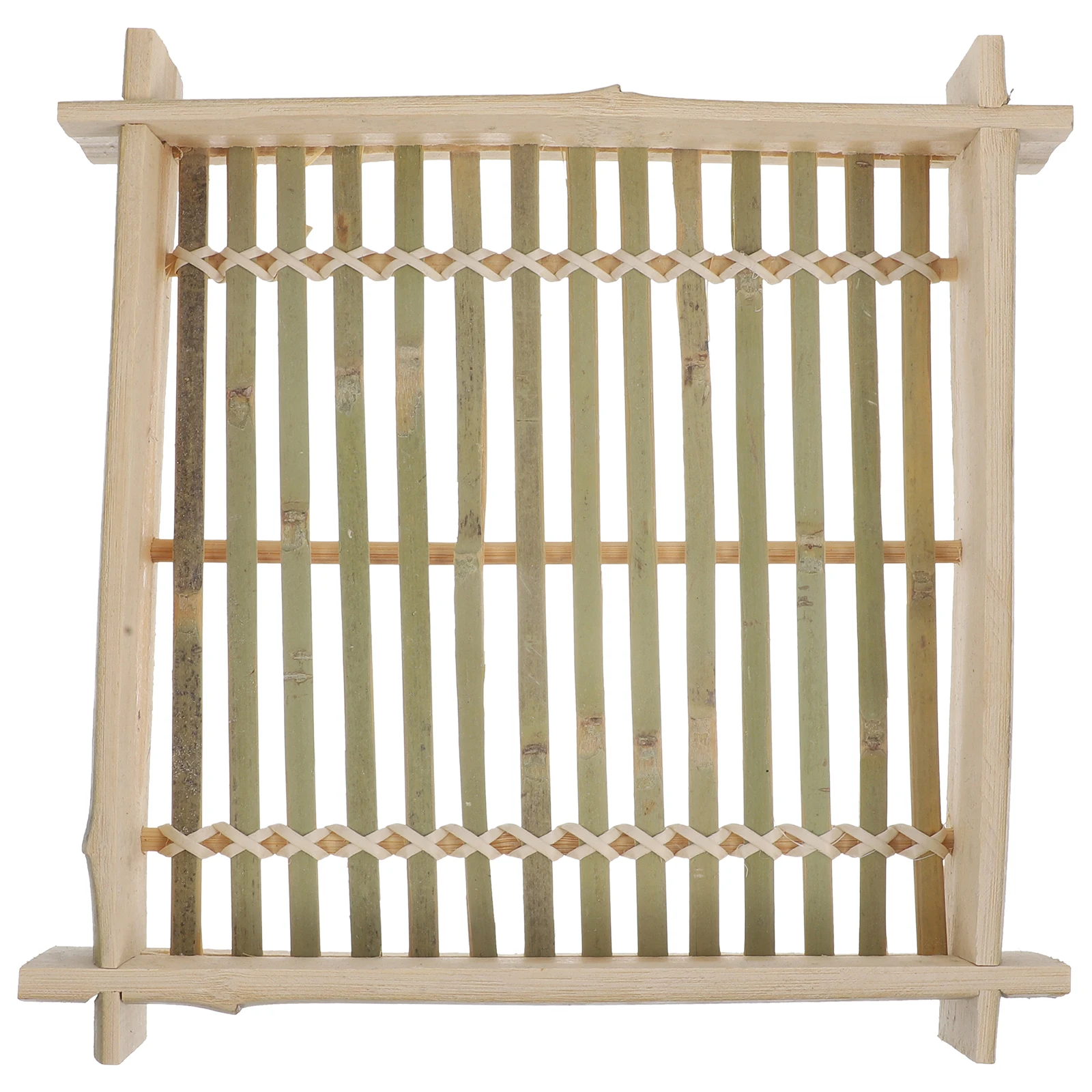 

1pc Creative Japanese Sushi Serving Cold Noodle Dish Bamboo Style Stackable Storage Tableware Rectangular Udon Bowl Restaurant