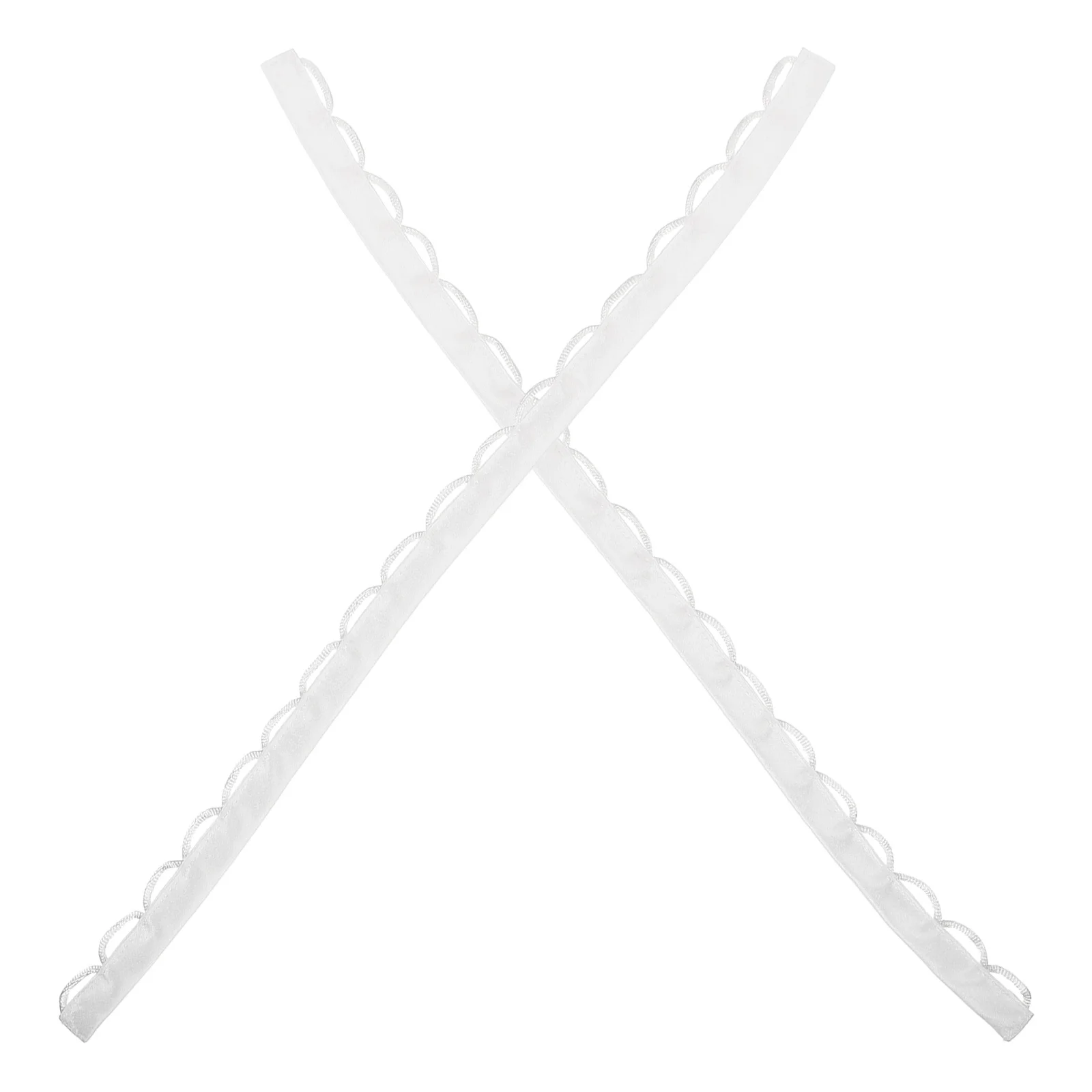 

Perforation Strap Accessories Bride Wedding Dress Back Extender Fabric Lacing Bridal Gown Loops