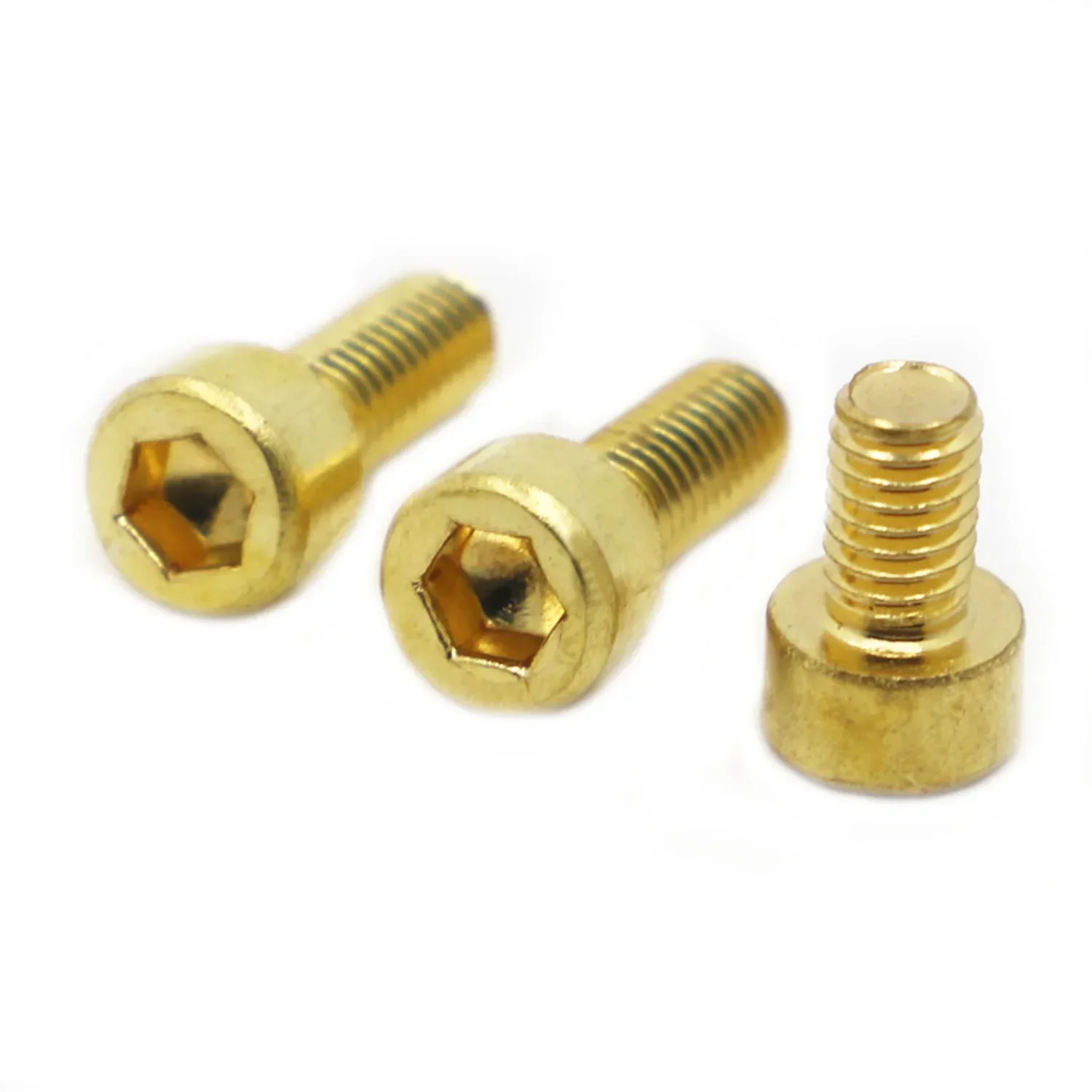 M3 M4 M5 M6 M8 M10 DIN912 Brass Hex Socket Cap Head Screw Allen Key Head Screw Bolts