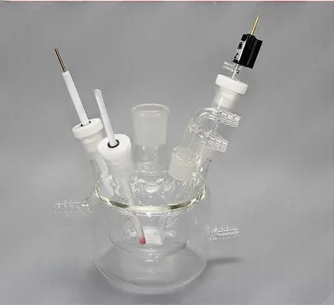 150ml Five Mouth Water Bath Electrolytic Cell Excluding electrodes