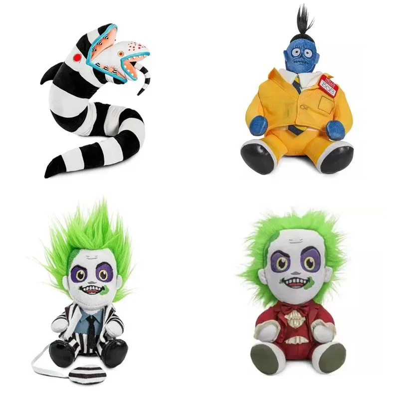 Hot Sell- Plush Doll Toy Gift Cartoon Style Children's Rag Doll Beetlejuice 2: The Great Mage Of The Underworld Horror Movie