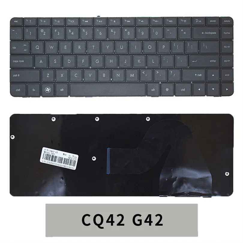 New Laptop Rreplacement Keyboard Compatible for HP G4-1000 G6-2000 G6-1000 CQ42 G42 CQ62 G62 CQ510 CQ511 CQ60 G60 CQ61 G61