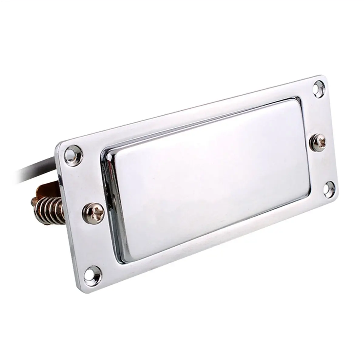 

Комплект из 2 мини-звукоснимателей хамбакер для электрогитары, хромированный, инструмент для гитариста/лютиера