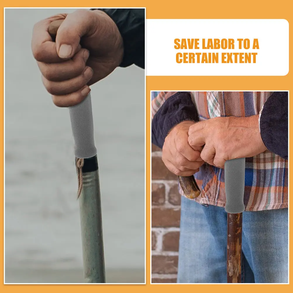 

Набор из 6 мягких, эластичных, нескользящих, утолщенных накладок на ручки тростей и костылей для пожилых людей и людей с ограниченными возможностями, обеспечивающих комфортную опору для рук