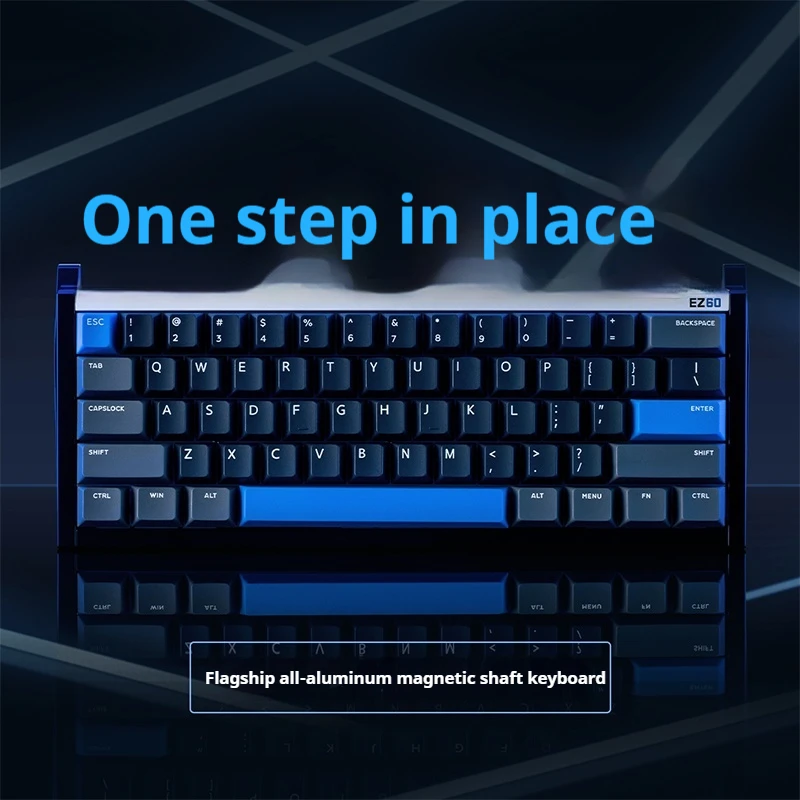 Iqunix Ez60 Ez63 Flagship Esports Magnetic Axis Keyboard Aluminum Alloy Cnc Magnetic Jade Axis Cs2 Pubg Valorant Aluminum