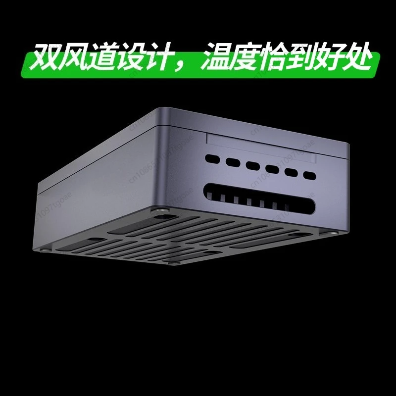 USB4 OCuLink U.2/U.3 SSD Case, V-Port Battery Enclosure for Thunderbolt 3-5 view 6