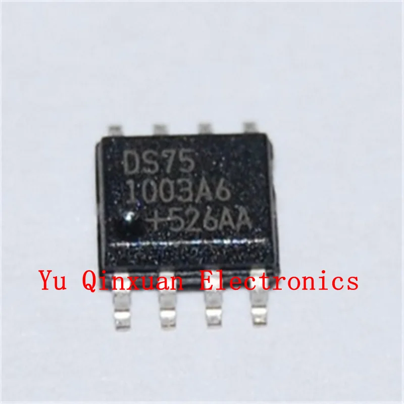 DS75S SOIC-8 Temperature sensor chip, voltage, ± 2°C, -55°C, original stock