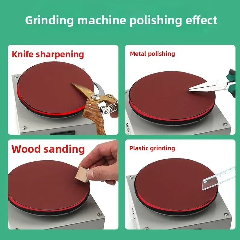 4-inch 5-inch 6-inch Electric Multifunctional Polishing Grinder, with Hook & Loop Sanding Disc for Sanding & Polishing