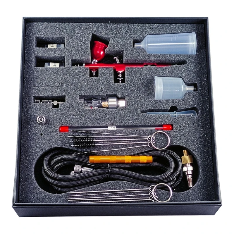 

Air Brush 0.2/0.3/0.5mm Gravitational Feed Double Action Paint Guns