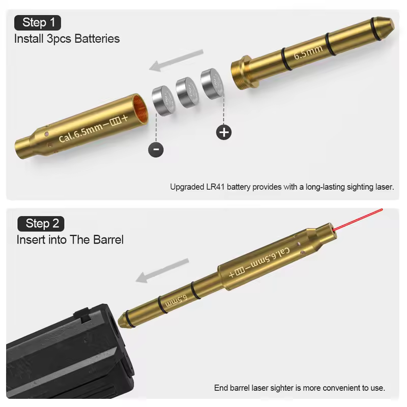 Horizontal Calibration 5.5mm Sight Red Laser Calibration Instrument Zero free Concentric High Precision Sight - Image 3