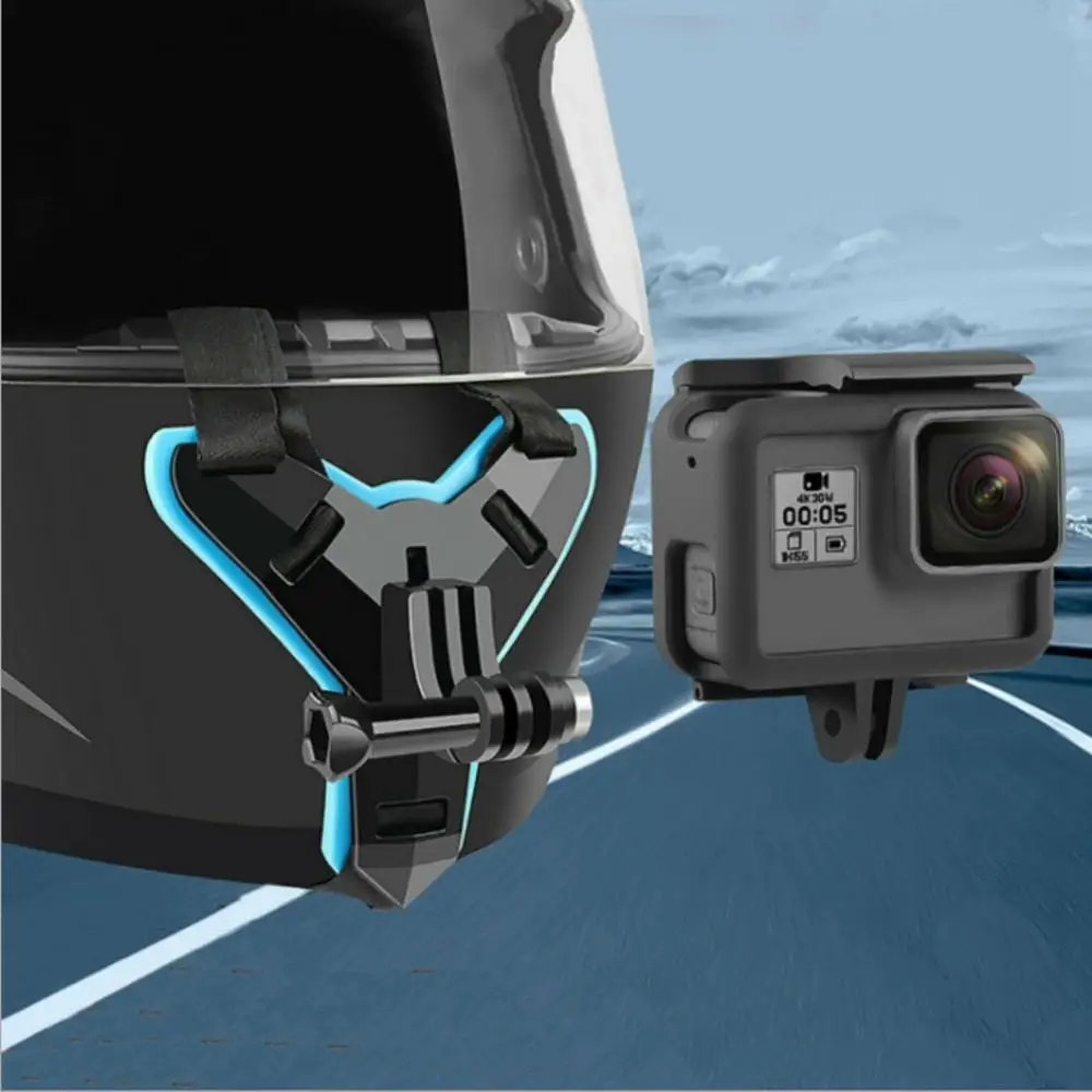 Motorcycle Helmet Phone Stand Mount Holder For GoPro Hero 5/6/7/8/9/10 Action Sports Camera Holder Motorcycle Camera Accessories