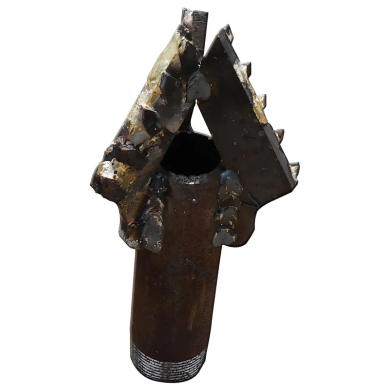 1 piece three-wing alloy drill bit accessories soil sand layer well drilling machine drill bit supports customization