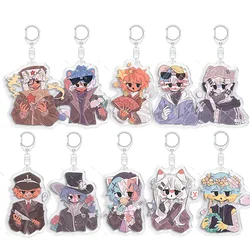 Countryhumans Men Acrylic Keychain Women China Russia France Anime Key Chain Creative Bags Key Ring Car Fashion Ornament Gift