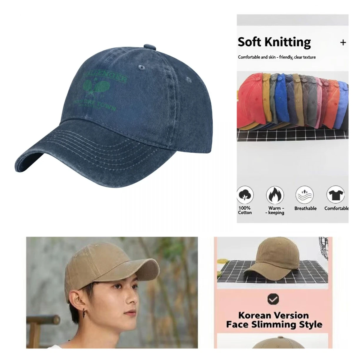 

I Told Ya Challengers Movie Men Women Baseball Cap Distressed Washed Caps Hat Vintage Outdoor All Seasons Travel Sun Cap