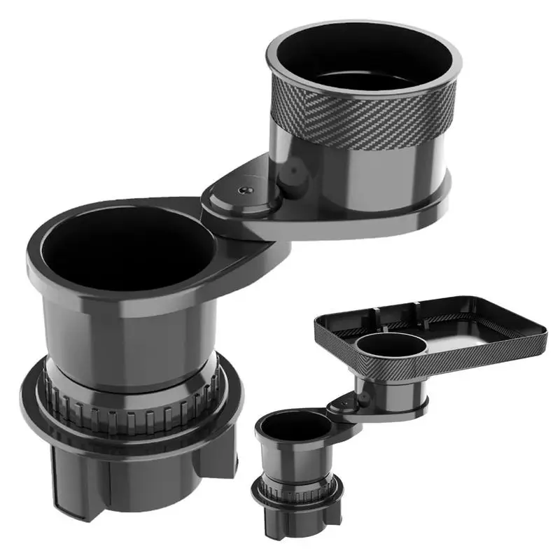 Car Coffee Cup Holder 2 In 1 Drink Holder Adapter Adjustable Auto Front Seat Cup Extender Organizer For Drinks Wallets Mobile