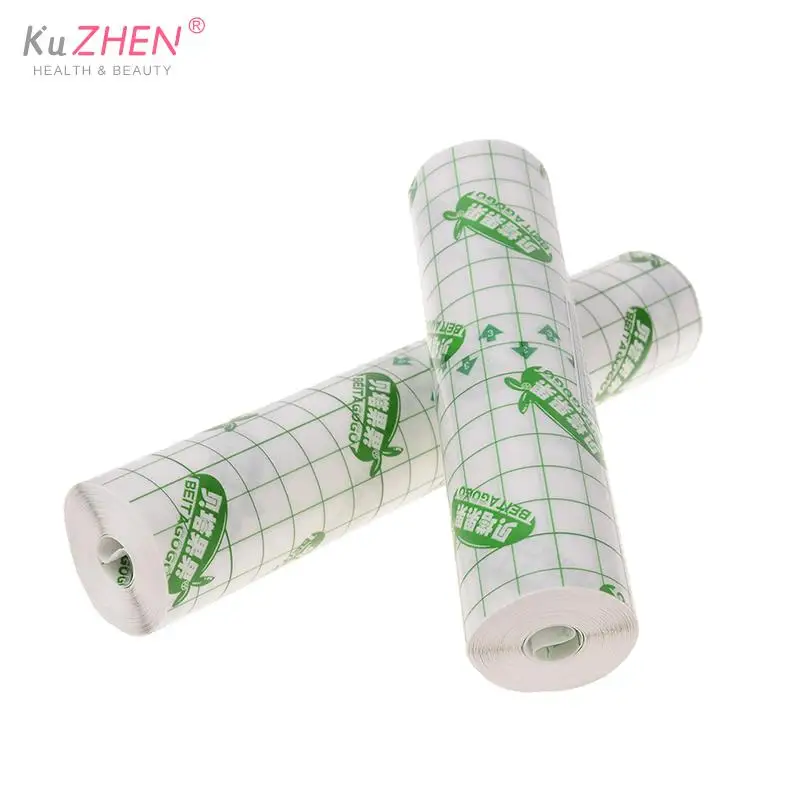 5M/Roll  Non-woven Fabric Film Waterproof Transparent Tape Adhesive Plaster Anti-allergic Wound Dressing Fixation Tape