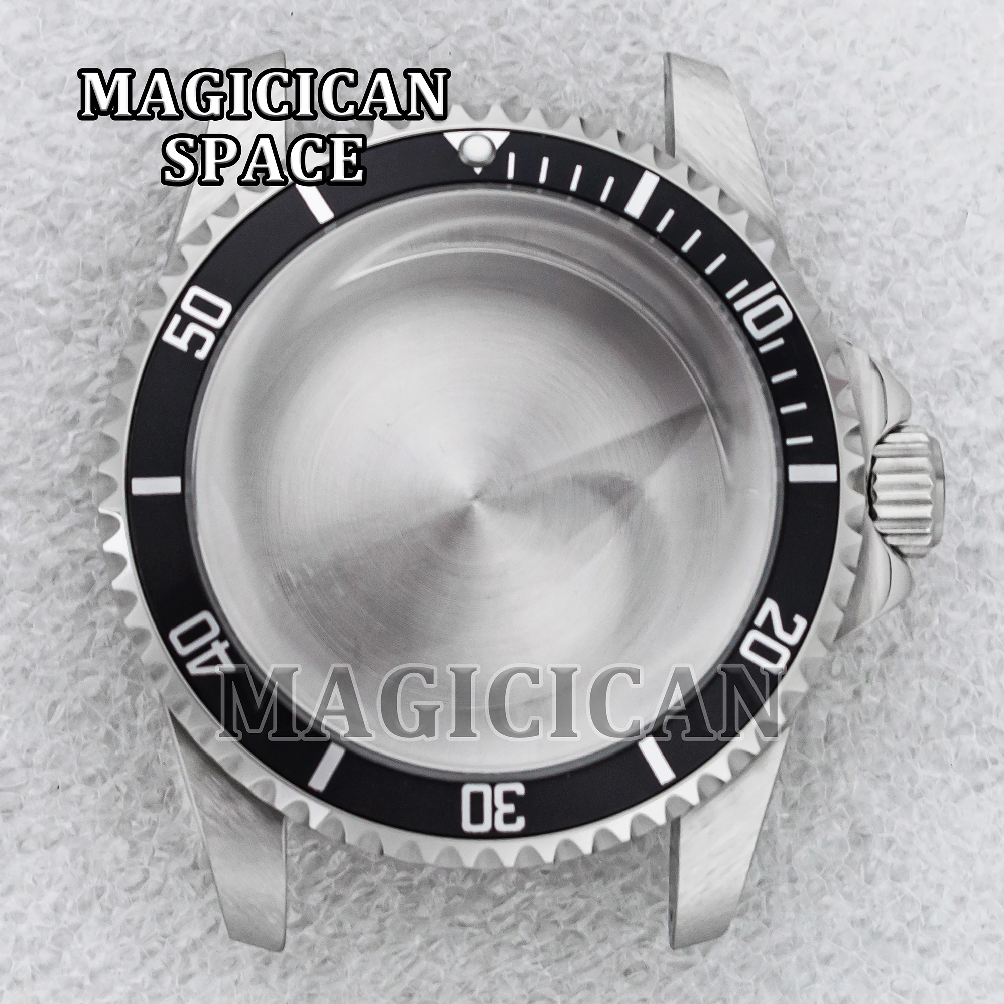 39.5MM Vintage Case Arcylic Bubble Glass NH35 Watch Accessories For NH34 NH36 NH35 Movement Watch Case For Retro Submariner