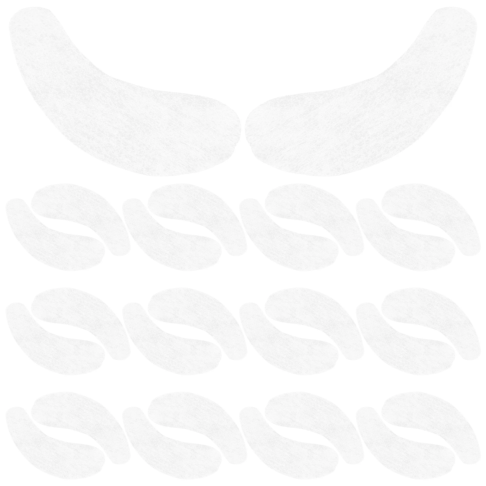 

1500pcs Eye Line Isolation Cotton Pads for Lash Extensions Eyelash Grafting Tattooing Salon Thin Layer Absorbent Waterproof Eye