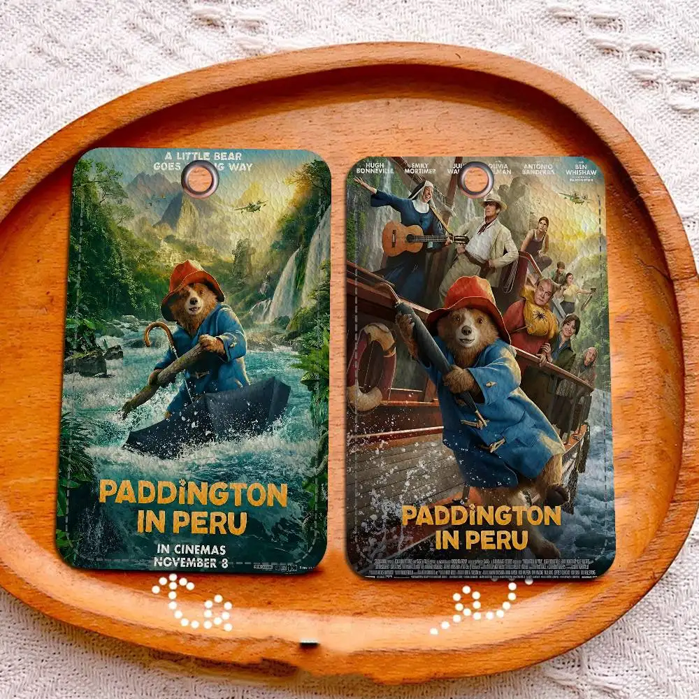 حامل شخصي لفيلم الأطفال الكلاسيكي P-Paddington مناسب لبطاقة البنك، والمترو الأنفاق، وبطاقة محفظة بطاقة الحافلة #2