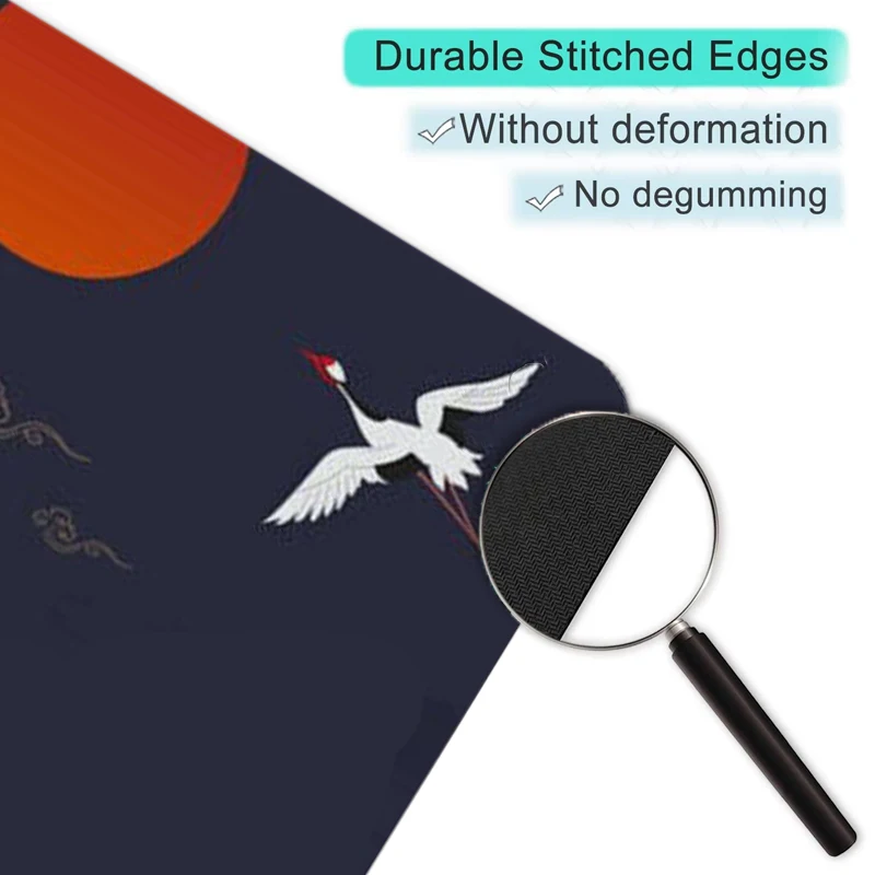 Japanese Art Master Mouse Pad New 45X40 Oversized Computer Table Pad Anti Slip Wear-resistant Office Desk Mats  Accessories Rug