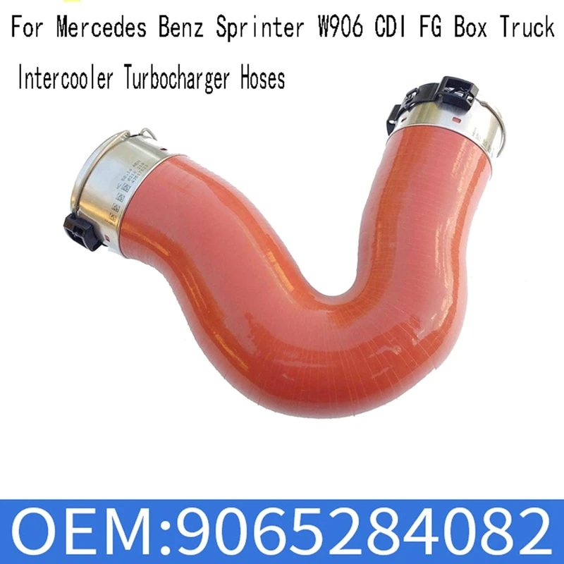 1 PCS 9065284082 Car Accessories Intercooler Turbocharger Hoses As Shown Rubber For Mercedes Benz Sprinter W906 CDI FG Box Truck