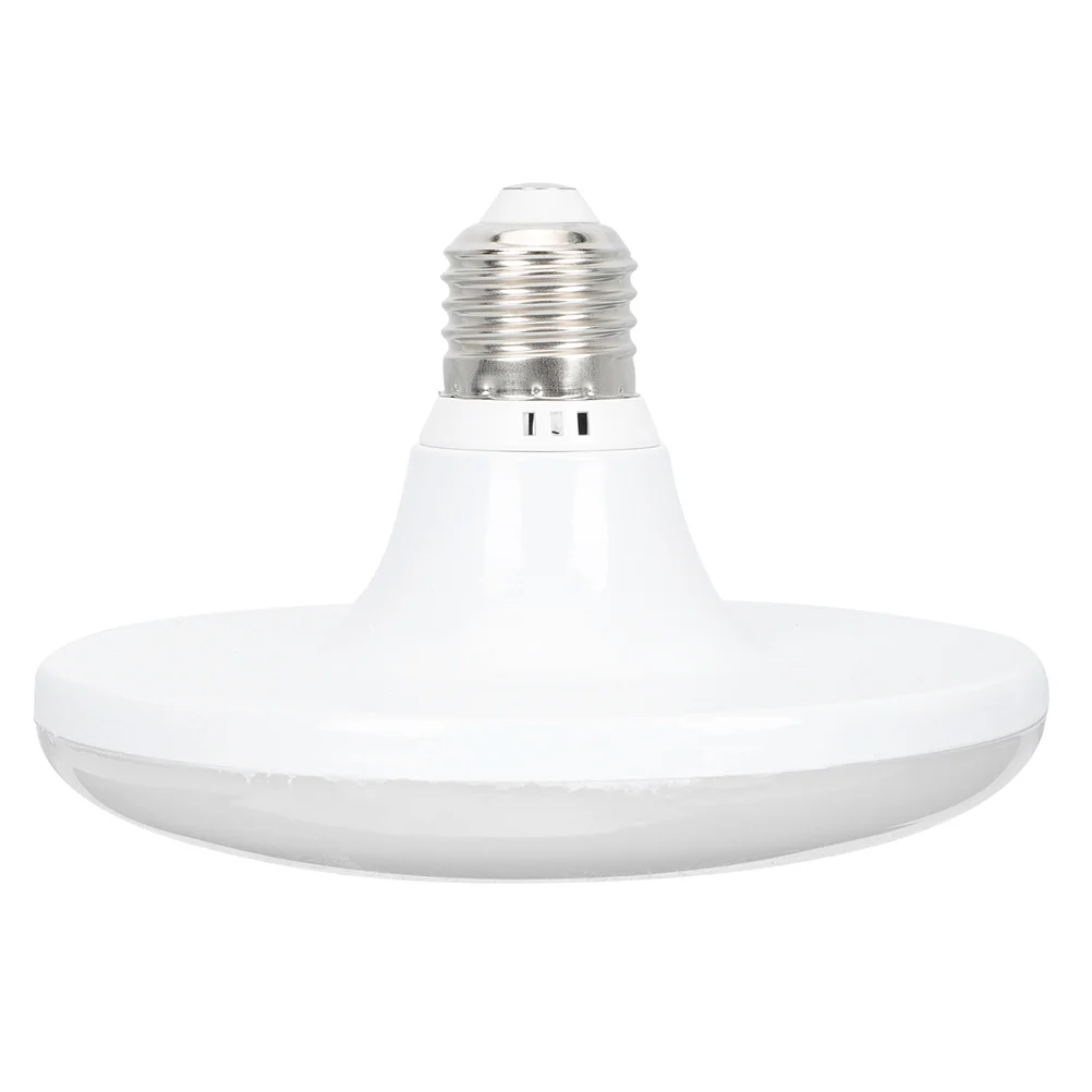 لمبة صحن طائر LED عالية الطاقة ذات شكل إبداعي E27 منفذ برغي إضاءة مساحة كبيرة لمركز التسوق في السوق الليلي في الهواء الطلق