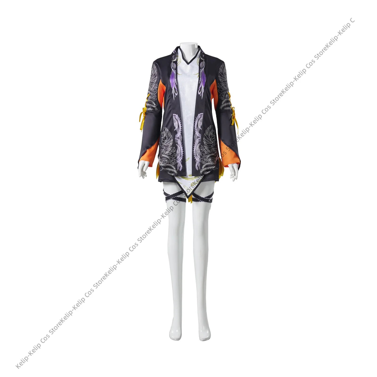 Game Tekken 8 Ling Xiaoyu Cosplay Fantasia Costume Disguise for Adult Women Tops Shorts Outfits Halloween Carnival Party Clothes