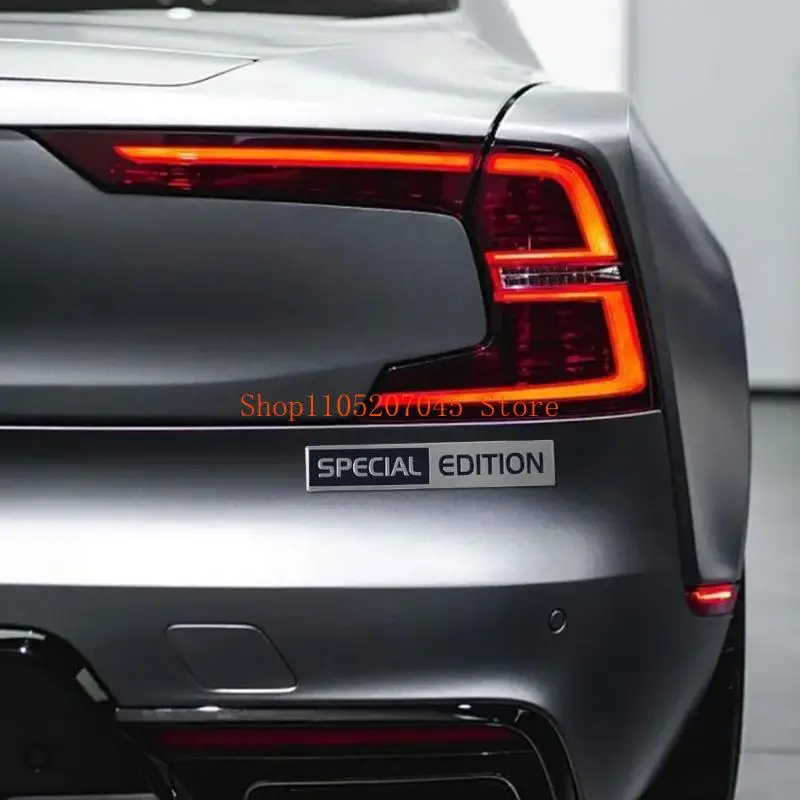 37cd ملصق رمز تلقائي من خليط الألومنيوم الناعم، خطة حصرية، لمسة نهائية غير منفذة، تطبيق عالمي للمركبات #4