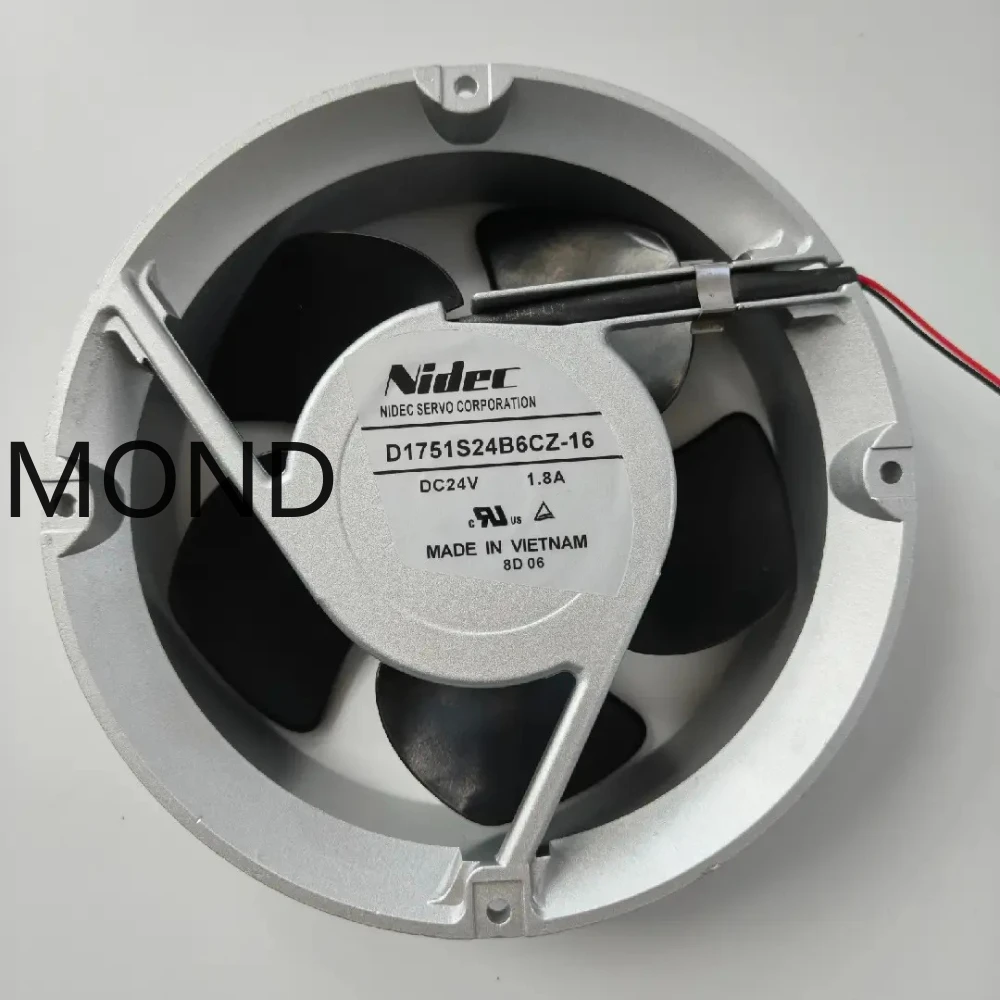 Replace D1751S24B6CZ-16 SERVO Nidec 24V ABB Inverter ACS510/550 Cooling Fan