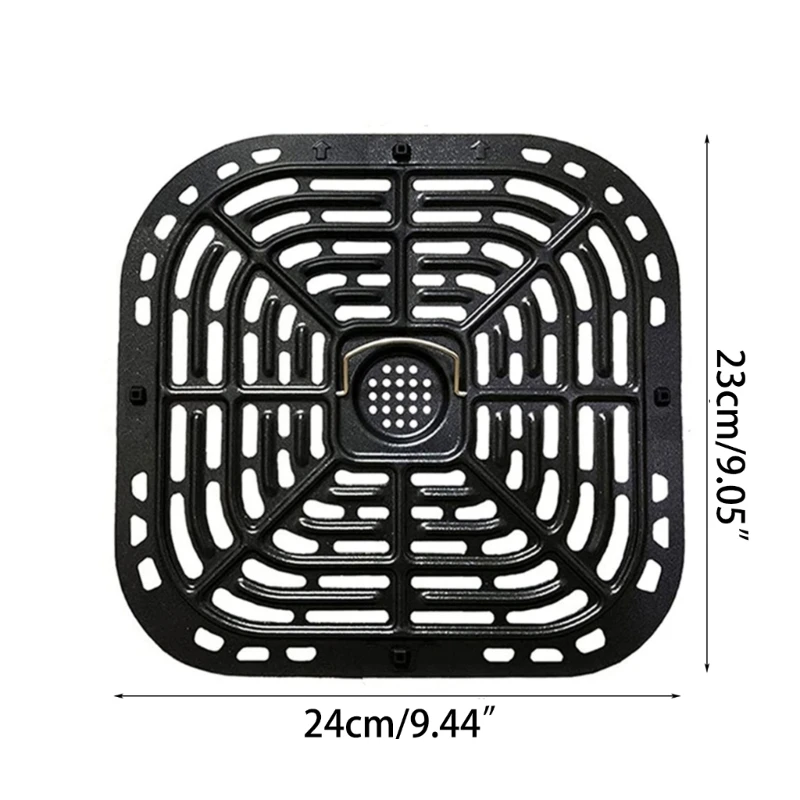 Placa antiadherente para freidora de aire, pieza de repuesto para freidora de aire 6qt instantánea, fácil de limpiar, novedad de 2023