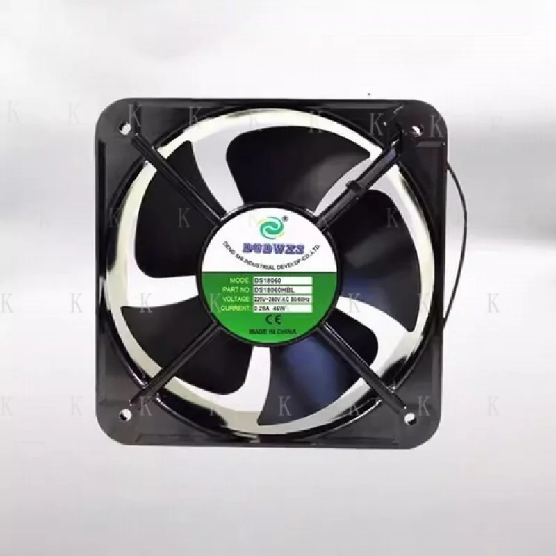 

C FOR DGDWXS DS18060HBL 220V/240V 0.28A 46W 18CM Ball Bearing Cooling Fan