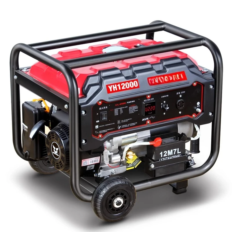 

Gasoline generator 220V household small single three-phase 380 volts, dual voltage 5KW6/8/10 kW frequency conversion outdoor