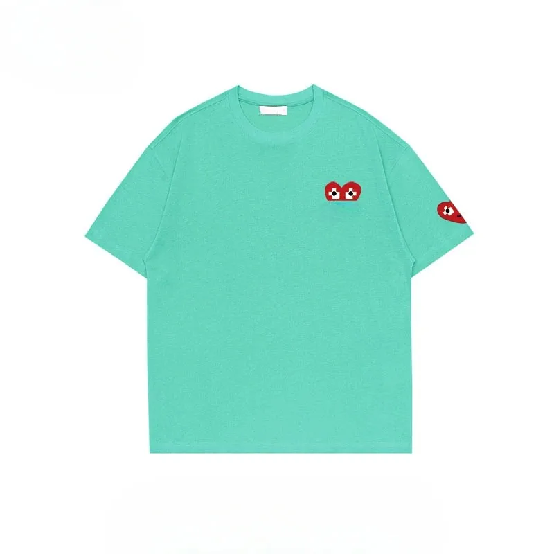 High Quality Trend Luxury Short-sleeved T-shirt Men's Comfort 2026 Summer Crew Neck Pullover Genderless Couple Top - view 5