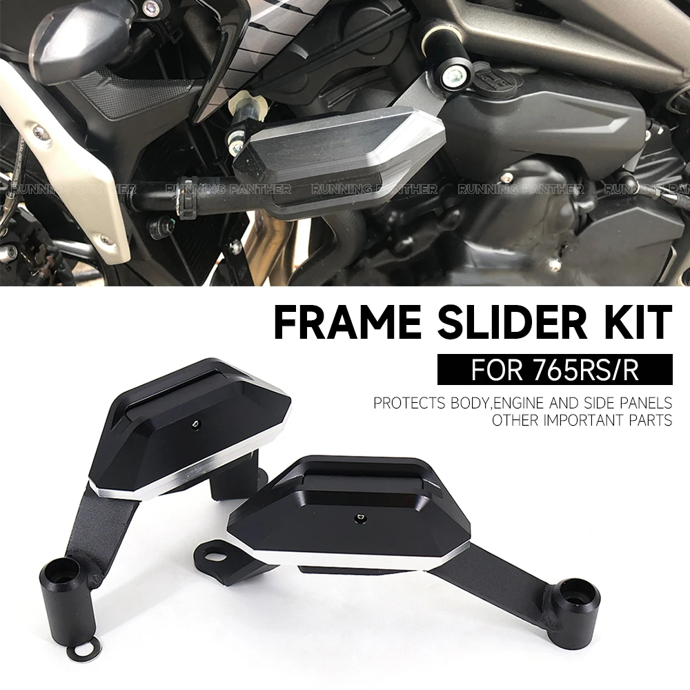 FOR Street Triple 765 R S RS 765S 765R 765RS RS765 675Rx 675R Motorcycle Engine Guard Crash Frame Slider Kit Falling Protector