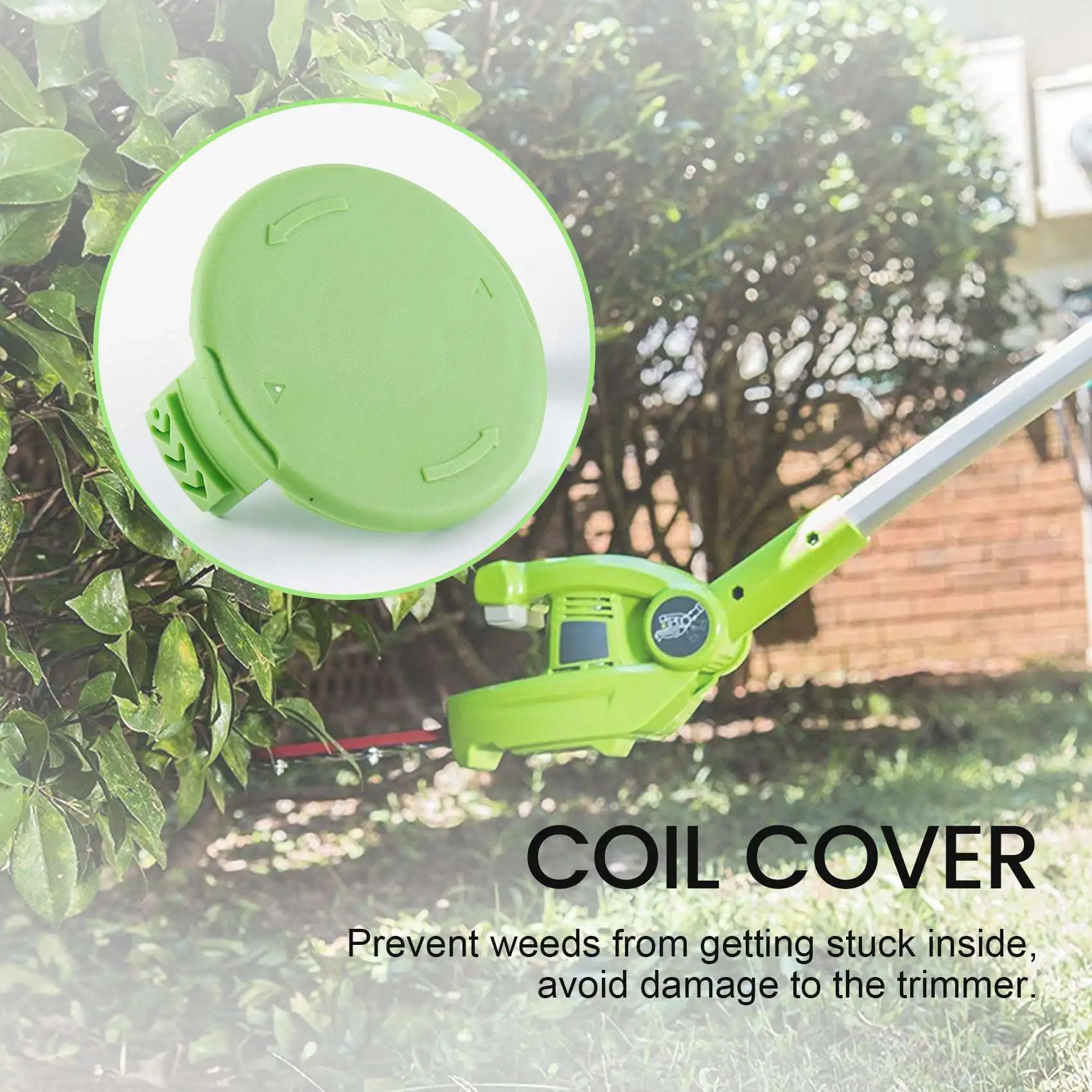 [NEWA64Z!】 2Pack Replacement Spools Cap Covers Parts 3411546A-6 For Greenworks 21332 21342 24 Volt 40V 80V Cordless Weed Eater
