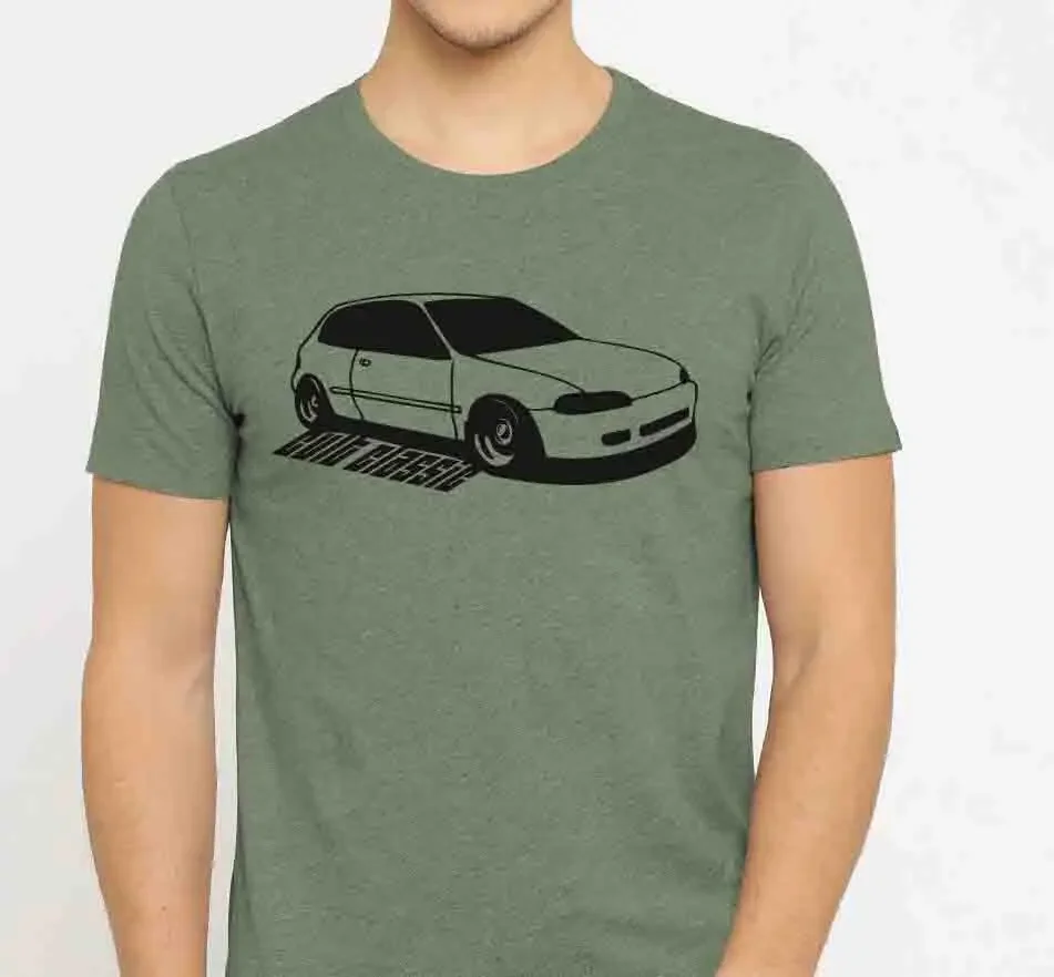 

Мужская футболка 2019, классическая японская футболка для любителей автомобилей CIVIC CULT CLASSIC, тюнер 5-го поколения Si Vtec Eg3 Eg6 Eg5 Jdm EH2 I4, повседневная мужская футболка