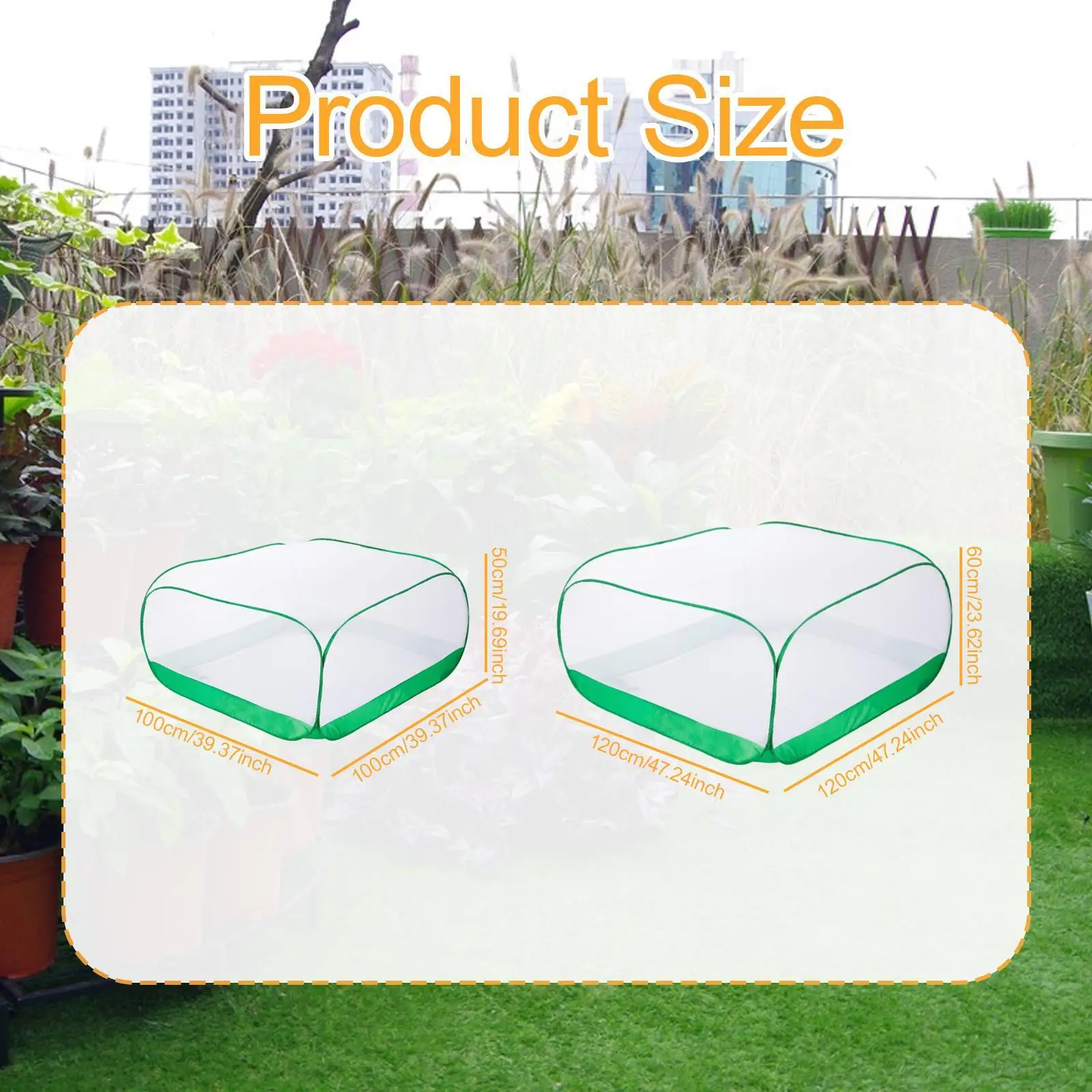 Mesh Plant Cover for Vegetables Seedlings Multipurpose for Raised Flower Bed