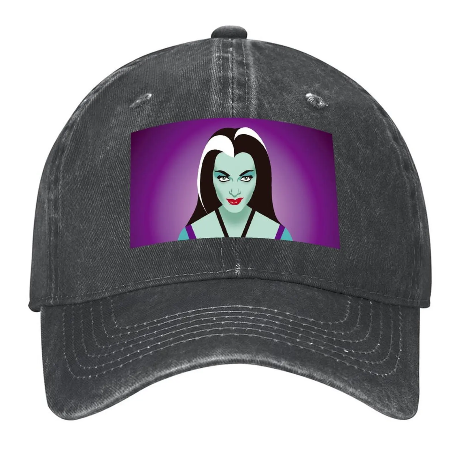 

Lily Munster Baseball Cap beach hat Golf Hat New Hat men's big size Women Caps Men's