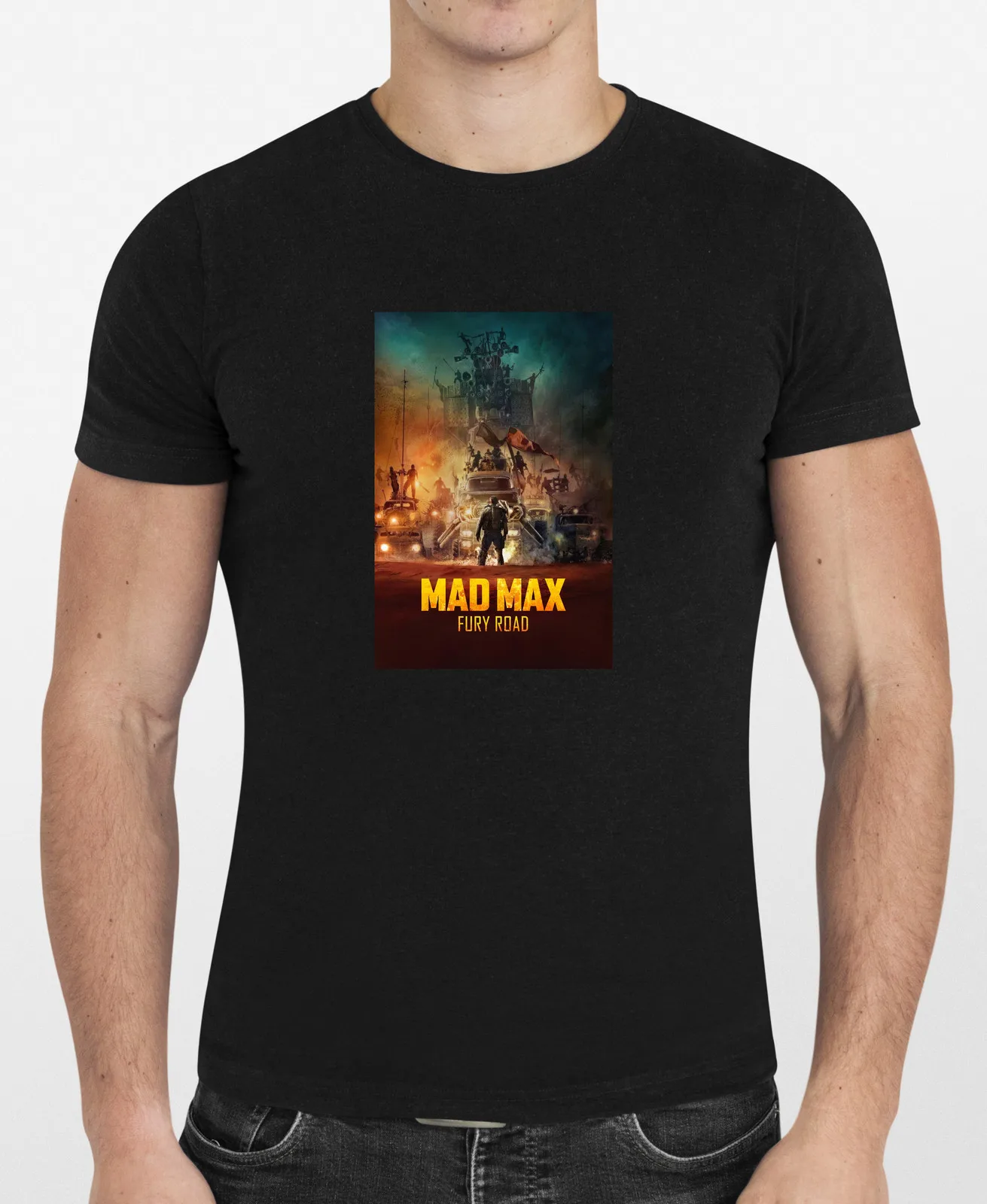 ماد ماكس فيوري رود 2015 2 ملصق الفيلم تي شيرت للرجال أو النساء جديد #1