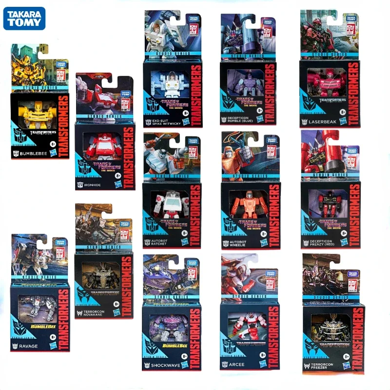 [In Stock]  Transforming ToysToy Studio Series86 Bee Core  Ironhide Rumble Novakane Arcee Robot Action Figures Collection Kids