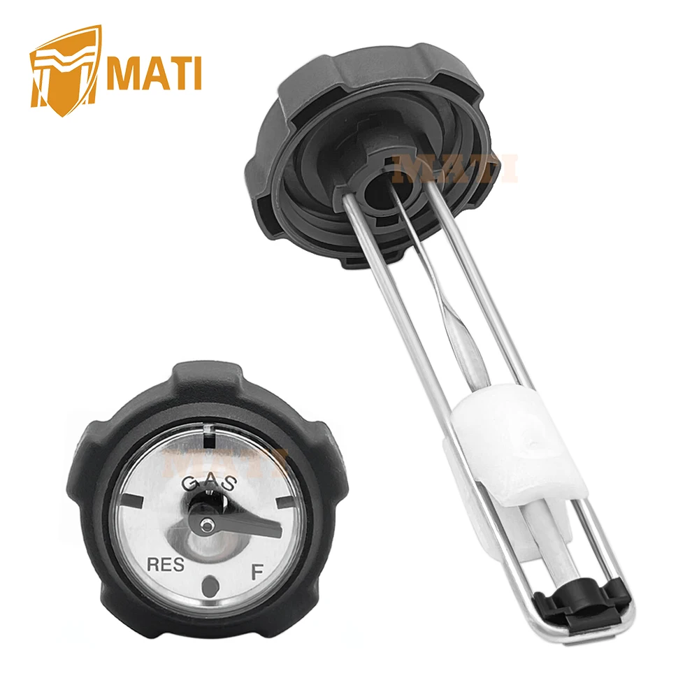 

M MATI Fuel Gauge Gas Cap for John Deere 300 312 314 316 317 400 Lawn Mowers Tractor Mower 125-352 AM35120 AM143249