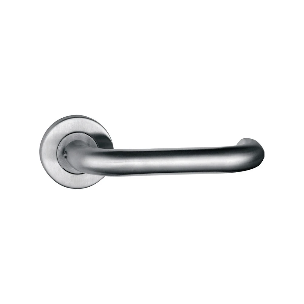 2PC 304 Stainless Steel Door Handles Anti-rust Fire Door Handle Split Wooden Door Knob For Modern Bedroom Bathroom Home Hardware