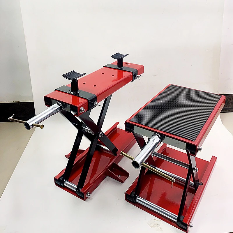 500Kg Motorcycle Lift Table Jack Crane Motorcycle Repair Station Center Scissor Lift Workshop Work Bench