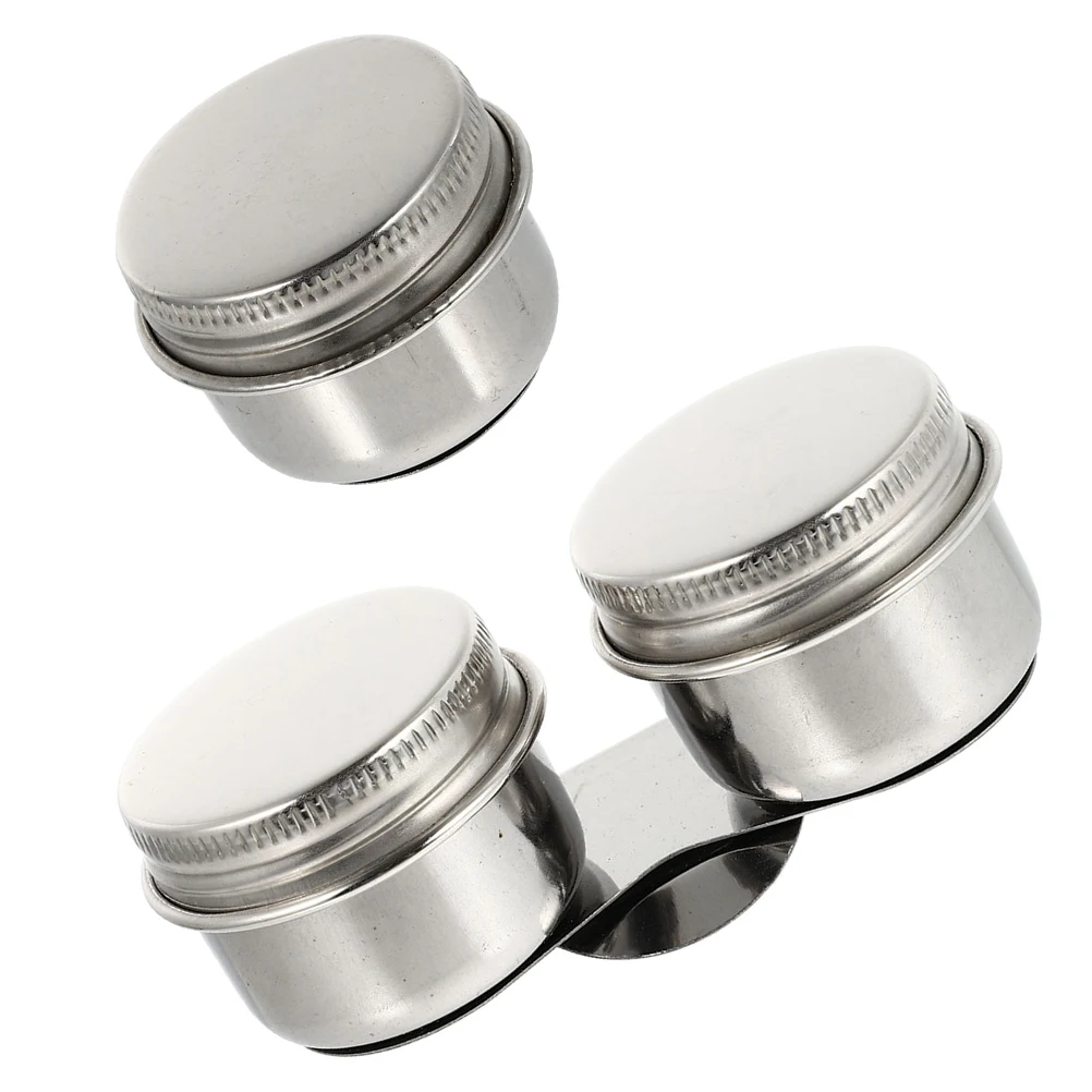 2 قطعة فرشاة من الفولاذ المقاوم للصدأ غسل الأواني النفط الطلاء غسل برميل اللوحة حاوية القلم الفنان فرشاة غسالة تنظيف وعاء مع غطاء #2