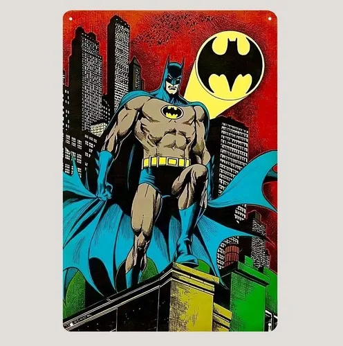 Movie Art Metallposter-Blechschild – 20 x 30 cm, Aluminiumplatte