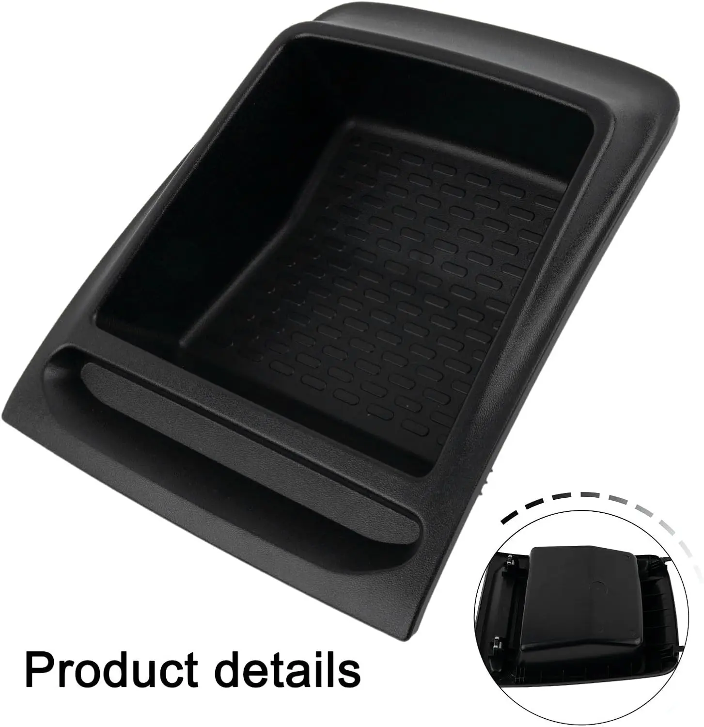 

Органайзер для приборной панели автомобиля 2014+ для Fiat Ducato, Peugeot Boxer, Citroen Relay, черный, из АБС-пластика, с нескользящим покрытием, 735699812