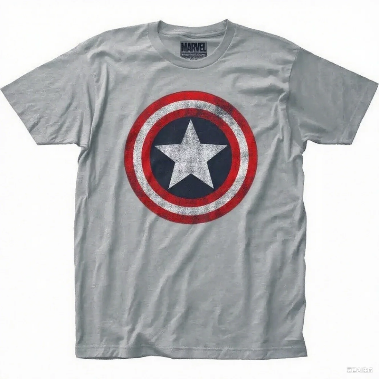 تي شيرت كابتن أمريكا المتعثرة شيلد المطبوع مصنوع من مادة القطن بنسبة 100% مع شعار البطل الكلاسيكي ملابس كاجوال رائعة
